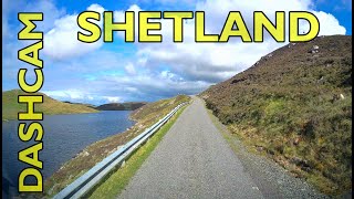 Papa Stour to Whiteness  Driving in the Shetland Islands [upl. by Ecirtel524]