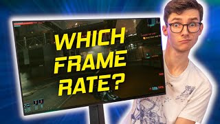 Whats The Best Frame Rate For Gaming 🤔 60 vs 120 vs 240 FPS [upl. by Yhtnomit730]