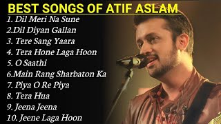 Best Of Atif Aslam  Atif Aslam Top 10 Songs Jukebox  Atif Aslam Hit Songs 2024  Live Stream [upl. by Enitsuga]