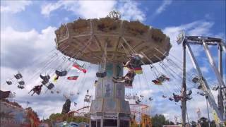 Wellenflug  Distel  Aschaffenburger Volksfest 2016 Offride [upl. by Gervais]