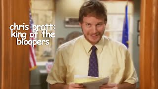 chris pratts best bloopers and improvised lines  parks and recreation  Comedy Bites [upl. by Barstow451]