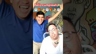 Feliz cumpleaños 🎉🎁🎂 shortscomedy comediante humor subscribe [upl. by Covell]