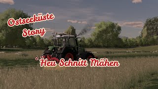 🤘🏼Heu Schnitt Mähen🚜LS22 Ostseeküste Story 12 [upl. by Eelnyl]