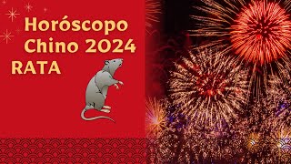 2024 HORÓSCOPO CHINO RATA 🐀 NACIMIENTO 1936 1948 1960 1972 1984 1996 2008 2020 [upl. by Ailedo481]