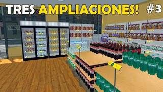 3 AMPLIACIONES NUEVAS  Supermarket Simulator con MODS  Nenitoo 03 [upl. by Perlis]