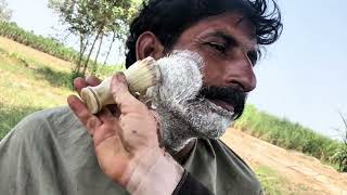 ASMR FOR YOUR SMILE  ASMR RELAXING BEARD SHAVING  FROM BARBER OLD ASMR ISHFAQ [upl. by Baptista]