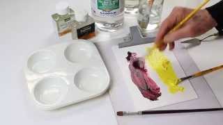 Como Utilizar Solventes com Tinta a Óleo na Pintura Artística [upl. by Emawk]