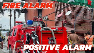 Fire alarm at Reparo Road Barangay 160 Caloocan City Positive alarm  110224 [upl. by Debbi]