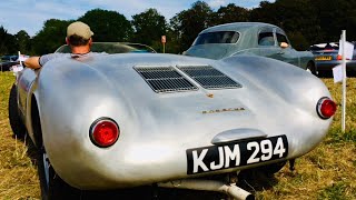 SHERE HILL CLIMB 2023  Drivers amp Passengers in Show Cars Get Ready to Take Place for STARTLINE Run [upl. by Zack]