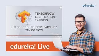 TensorFlow Explained  Deep Learning Using TensorFlow  TensorFlow Tutorial  Edureka [upl. by Kohler24]