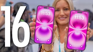 Hands on iPhone 16 recap and more Everything you need to know from the Apple Event [upl. by Oirobil]