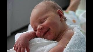 Cutest sleeping baby 😴 Cute is not Enough 😍 Baby smiling 👶 while sleep Funny Babies Compilation [upl. by Yarised]