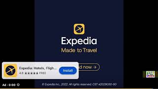 Expedia Hotels Flights ad [upl. by Ysnat6]