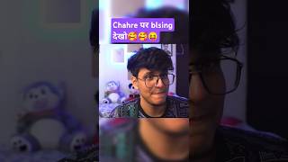 चहरे पर blsing 🥰🥰😝 triggeredinsaan comedy funny love ruchikarathore reaction cutt omegle [upl. by Llerruj550]