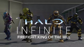 HALO INFINITE FIREFIGHT KING OF THE HILL 4K HDR [upl. by Llertac]