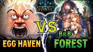 EGG HAVENCRAFT VS BEAUTY amp THE BEAST FORESTCRAFT  Shadowverse Evolve Gameplay [upl. by Zere]