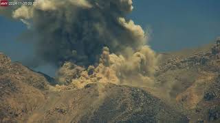 Nov 5 2024 Semeru Volcano Eruption Caught on Camera [upl. by Plerre]