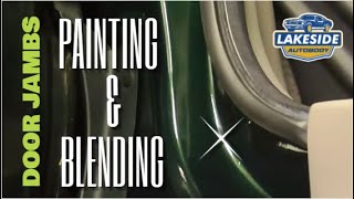 Easy Way to Paint amp Blend Automotive Door Jambs Under Hood etc [upl. by Adnahs]