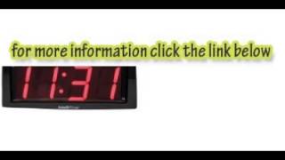 AcuRite 13003 7Inch Digital Alarm Clock [upl. by Daron397]