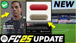 FC 25 BIG NEW UPDATE  Portman Road New Faces Icons amp More [upl. by Noned782]