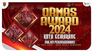 🔴 LIVE  ORMAS AWARD 2024 [upl. by Tompkins]