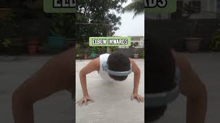 Perfect your pushup with 3 STEPS [upl. by Gowrie]