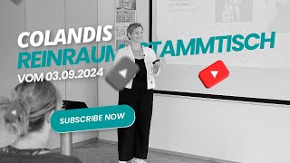 Reinraum Stammtisch vom 03092024 quotVon Sand im Getriebe bis partikelfreiquot [upl. by Anolahs190]