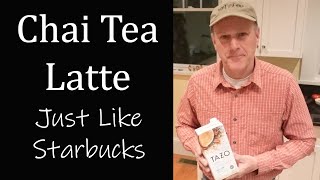 Tazo Chai Tea Latte  Just like Starbucks shorts [upl. by Rik]