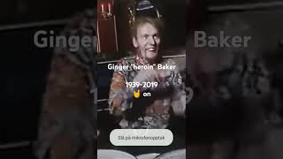 Ginger Baker stoned funny rockmusician rocknroll cream drummer [upl. by Eon3]