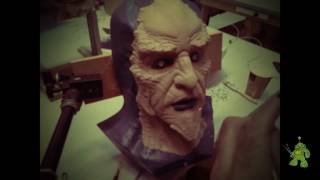 SUPER 8 Makeup Effects sculpting prosthetics  Childhoods End [upl. by Joane]