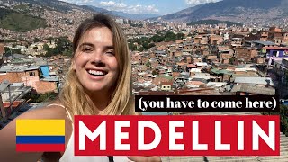 THE BEST CITY IN COLOMBIA  Medellin Travel Guide [upl. by Ecnerewal]