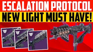 Destiny 2  NEW LIGHT GUIDE  ESCALATION PROTOCOL [upl. by Zosima]