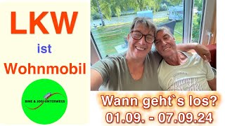 LKW ist Wohnmobil 01 09  07 09 24 [upl. by Eydnarb]