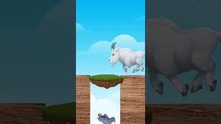 Eid Mubarak chotti moti galtigoat funnyanimal 1millionviews viralvideo vfxshorts [upl. by Buyer]