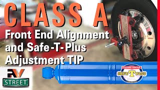 Class A Front End Alignment amp SafeTPlus Adjustment [upl. by Je]