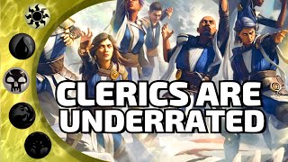 ⚫⚪I Spent A Full Day Making Lifegain Clerics Work  Magic MTG Arena Deck List Ranked Standard [upl. by Zerk]