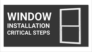 Double Hung Window Installation Instructions for ProVia Windows [upl. by Kries]