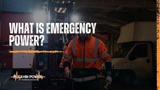 What is emergency power [upl. by Franklyn]