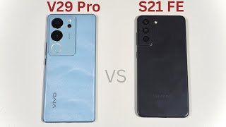 Vivo V29 Pro vs Samsung Galaxy S21 FE Speed Test and Camera Comparison [upl. by Mace]