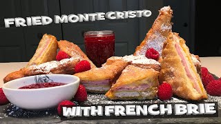 Fried Monte Cristo  Homemade Raspberry Jam Recipe [upl. by Khichabia]