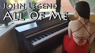 John Legend  All of me  Piano cover by Yuval Salomon [upl. by Dillon]