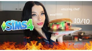 MAKING SIMS 4 FOOD IN REAL LIFE  Cooking With Carmen [upl. by Yarrum332]