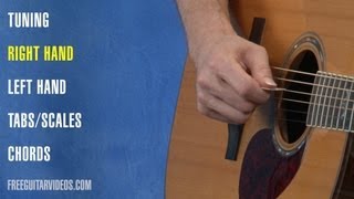 How To Play Guitar Lesson 1 [upl. by Dranel992]