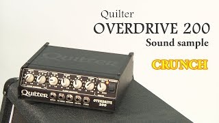 Quilter  ギターアンプ OVERDRIVE 200 CRUNCH [upl. by Garreth]