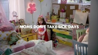 TV Commercial Spot  Cold amp Flu Relief  Moms Dont Take Sick Days [upl. by Llezo]