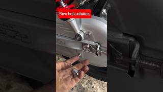 New bolt solution trending shortsviralzsbikerepairing [upl. by Leinoto]