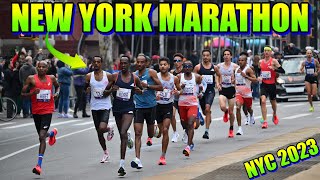 MARATONA DE NOVA YORK 2023  New York Marathon Full Race  Full HD [upl. by Ahsemot]