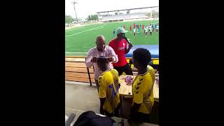 scouting program medals been presented by ex Nigeria intl footballer Waidi Akanni Daniel Ufomadu [upl. by Ahsinyt]