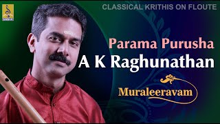 Parama Purusha  a flute concert by AKRaghunathan  Muraleeravam [upl. by Isle802]