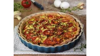 Quiche mit Bratwurst und Frischkäse [upl. by Aneehsram68]